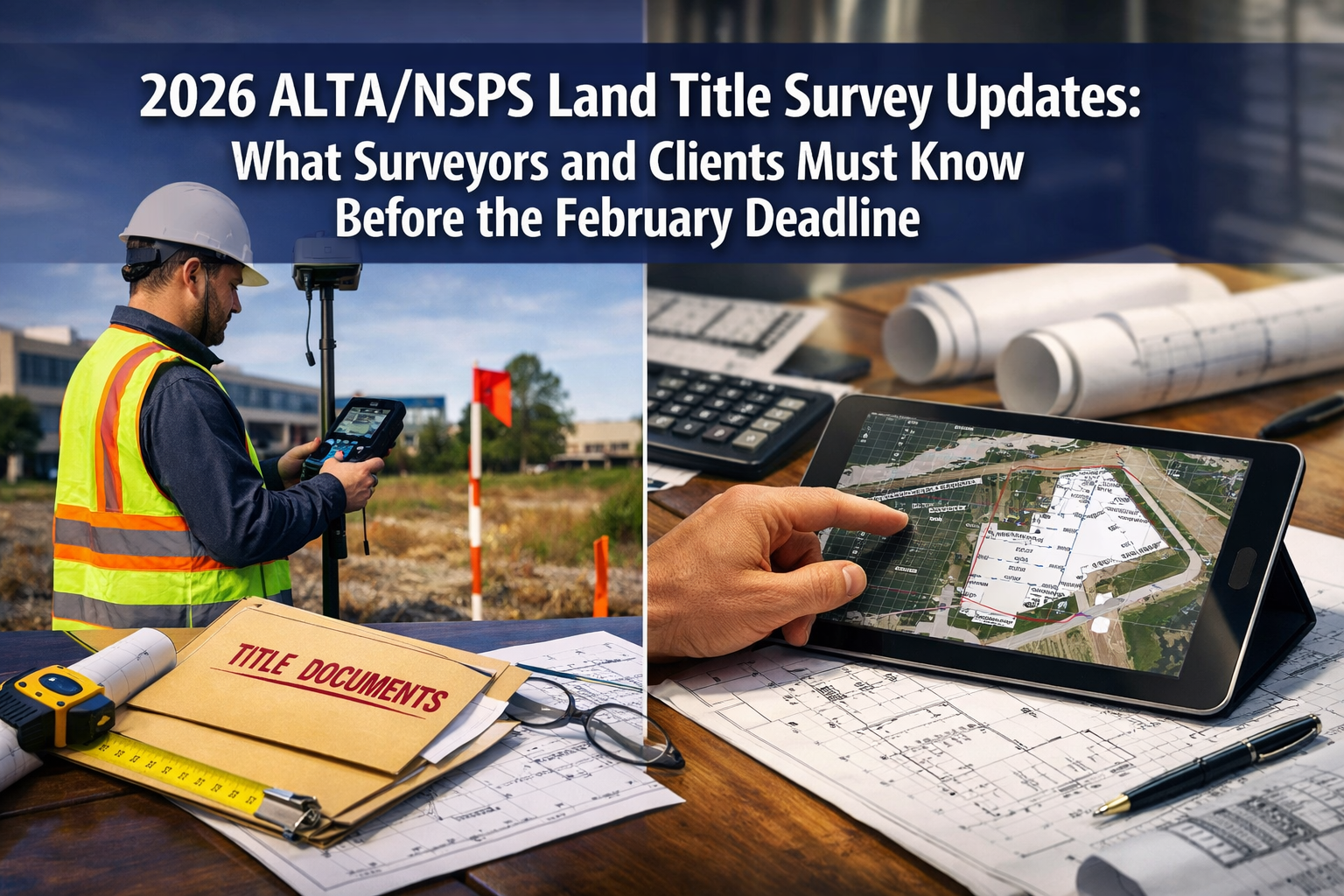 2026 ALTA/NSPS Land Title Survey Updates: What Surveyors and Clients Must Know Before the February Deadline