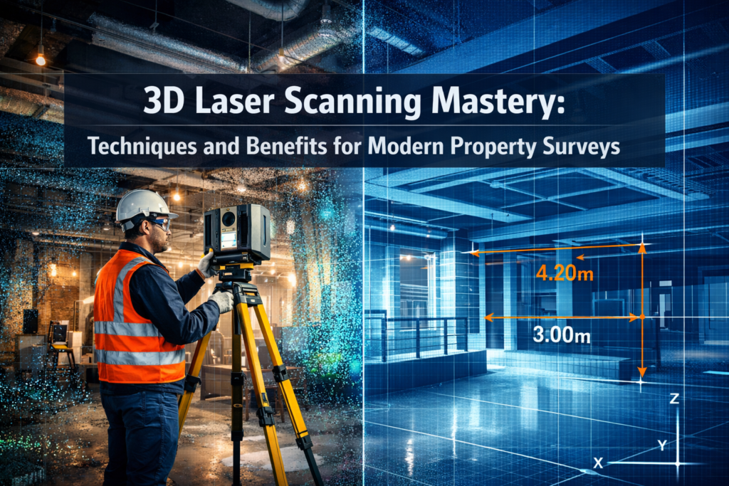 3D Laser Scanning Mastery: Techniques and Benefits for Modern Property Surveys