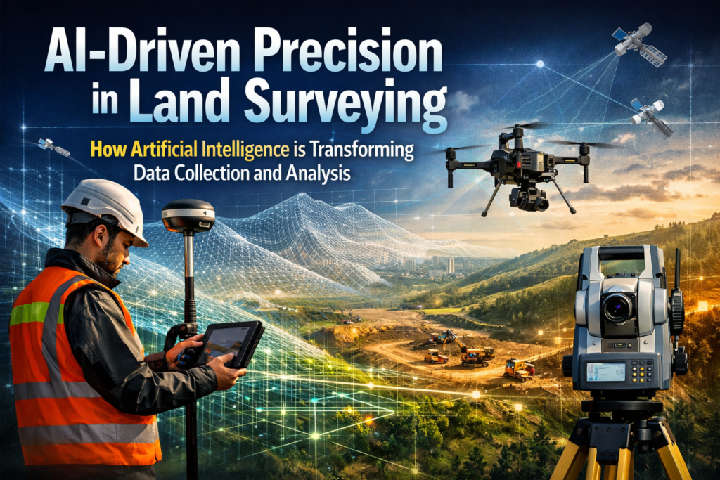 AI-Driven Precision in Land Surveying: How Artificial Intelligence is Transforming Data Collection and Analysis