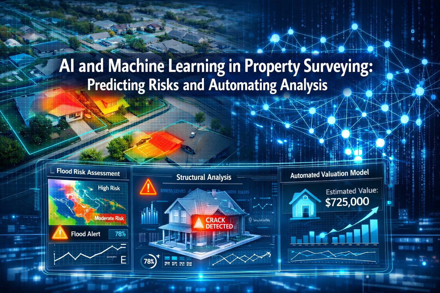AI and Machine Learning in Property Surveying: Predicting Risks and Automating Analysis