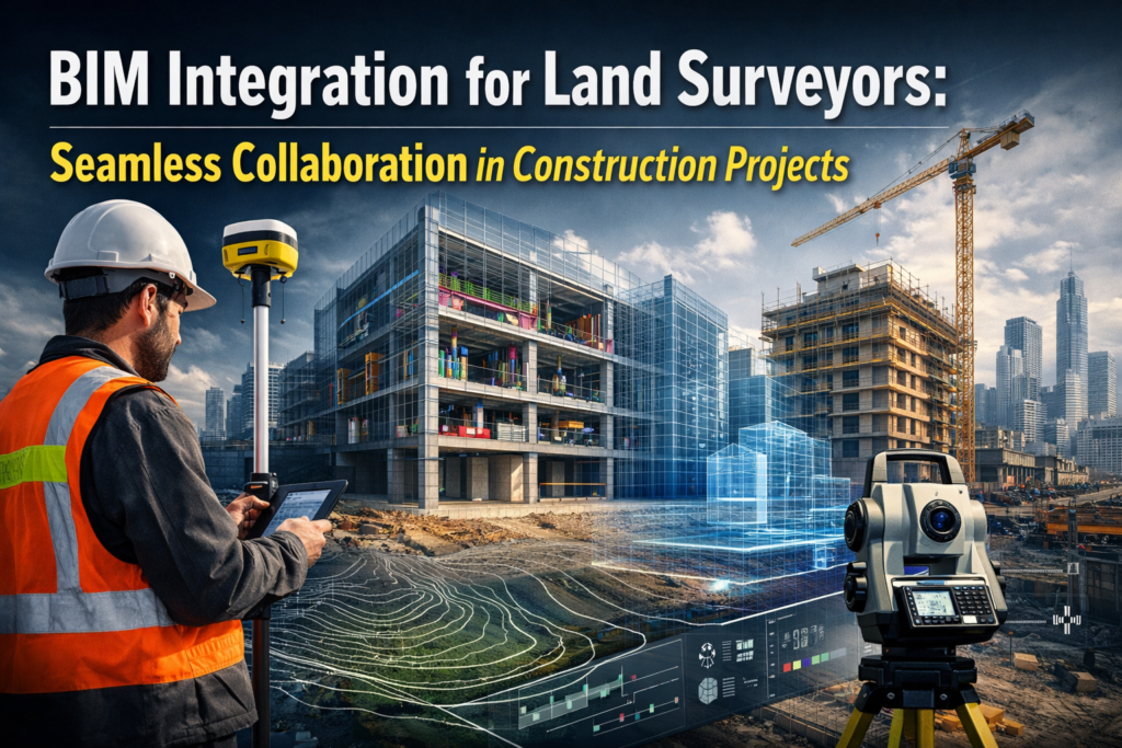 BIM Integration for Land Surveyors: Seamless Collaboration in Construction Projects