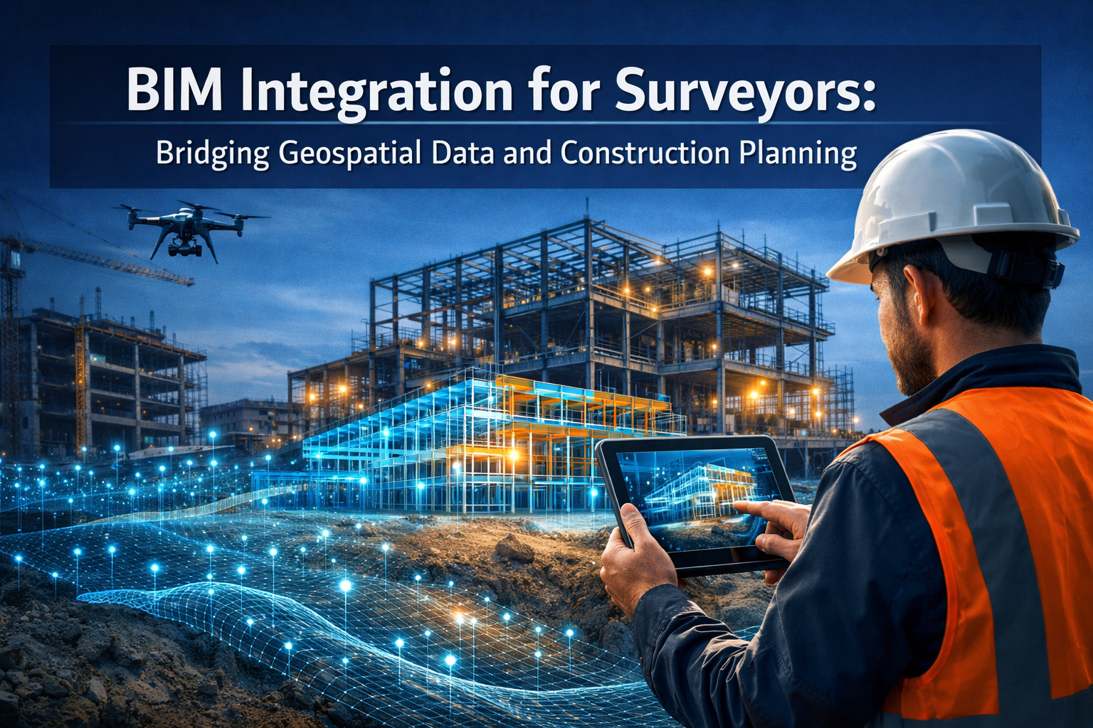 BIM Integration for Surveyors: Bridging Geospatial Data and Construction Planning