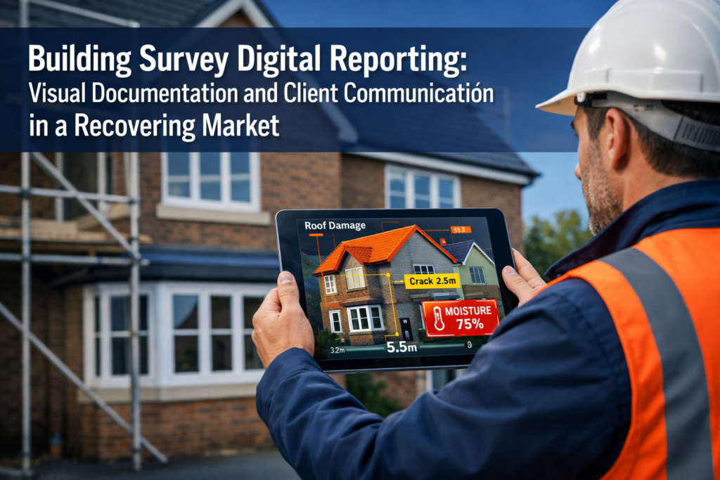 Building Survey Digital Reporting: Visual Documentation and Client Communication in a Recovering Market