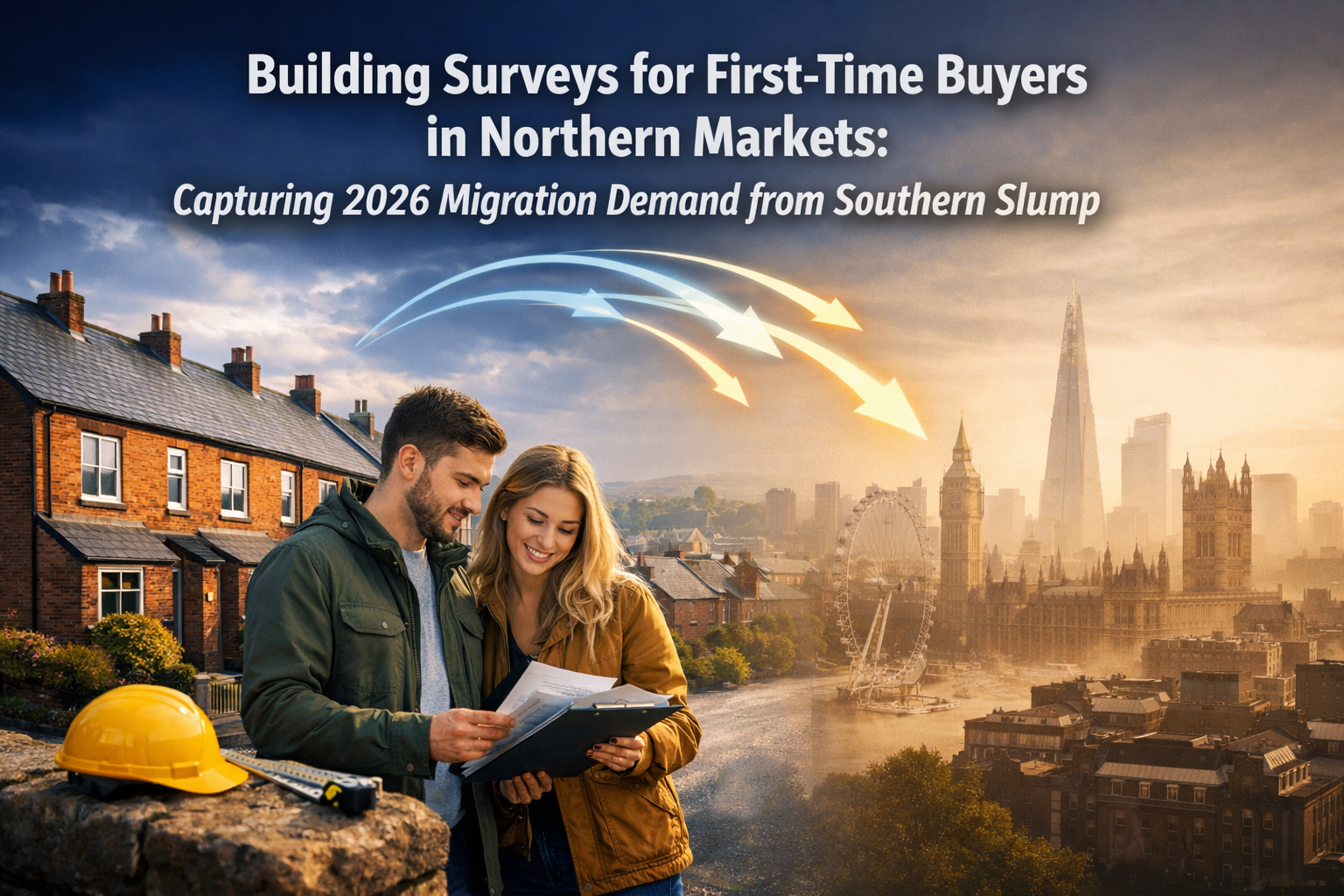 Building Surveys for First-Time Buyers in Northern Markets: Capturing 2026 Migration Demand from Southern Slump