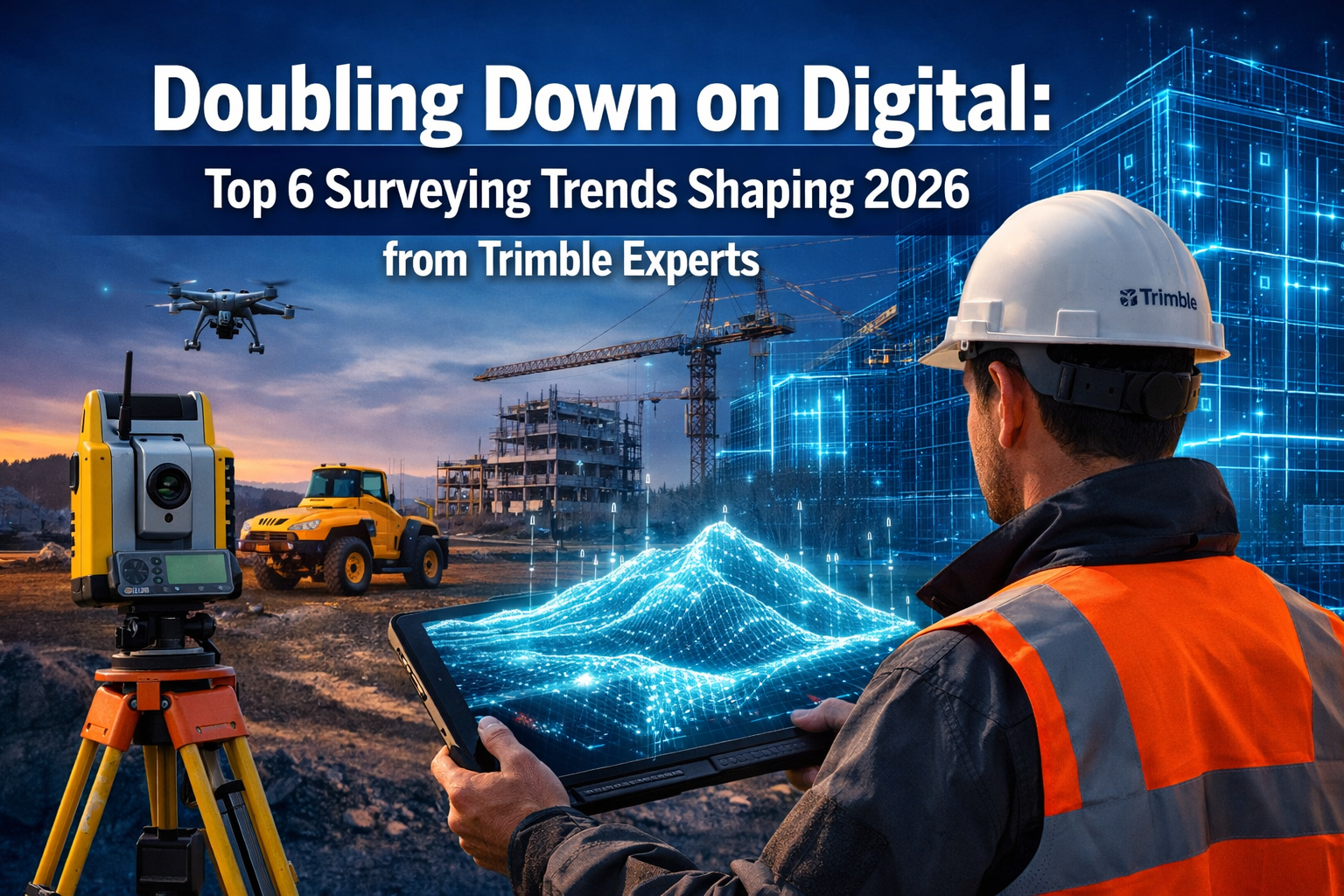 Doubling Down on Digital: Top 6 Surveying Trends Shaping 2026 from Trimble Experts