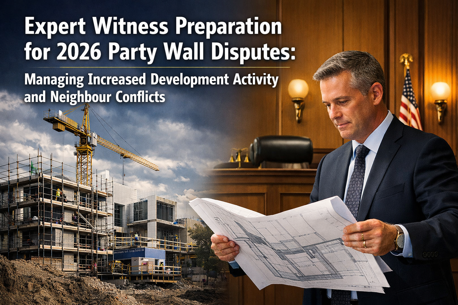 Expert Witness Preparation for 2026 Party Wall Disputes: Managing Increased Development Activity and Neighbour Conflicts