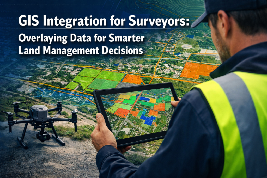 GIS Integration for Surveyors: Overlaying Data for Smarter Land Management Decisions