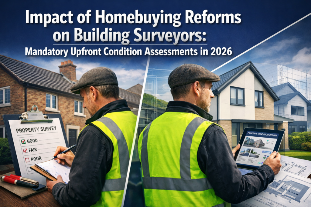 Impact of Homebuying Reforms on Building Surveyors: Mandatory Upfront Condition Assessments in 2026