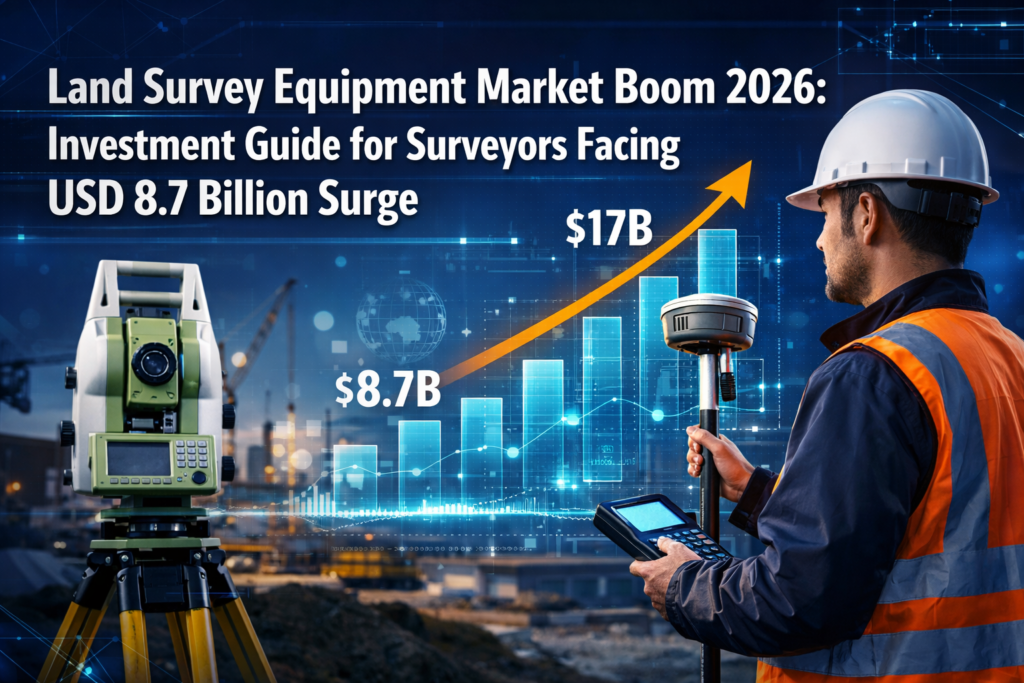 Land Survey Equipment Market Boom 2026: Investment Guide for Surveyors Facing USD 8.7 Billion Surge