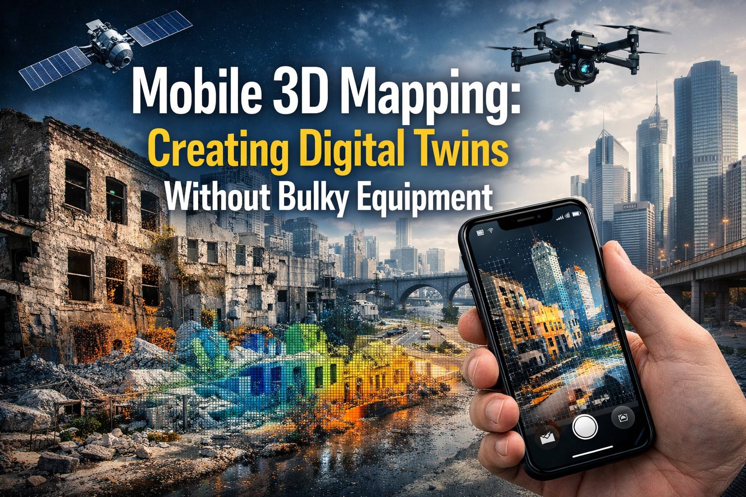 Mobile 3D Mapping: Creating Digital Twins Without Bulky Equipment