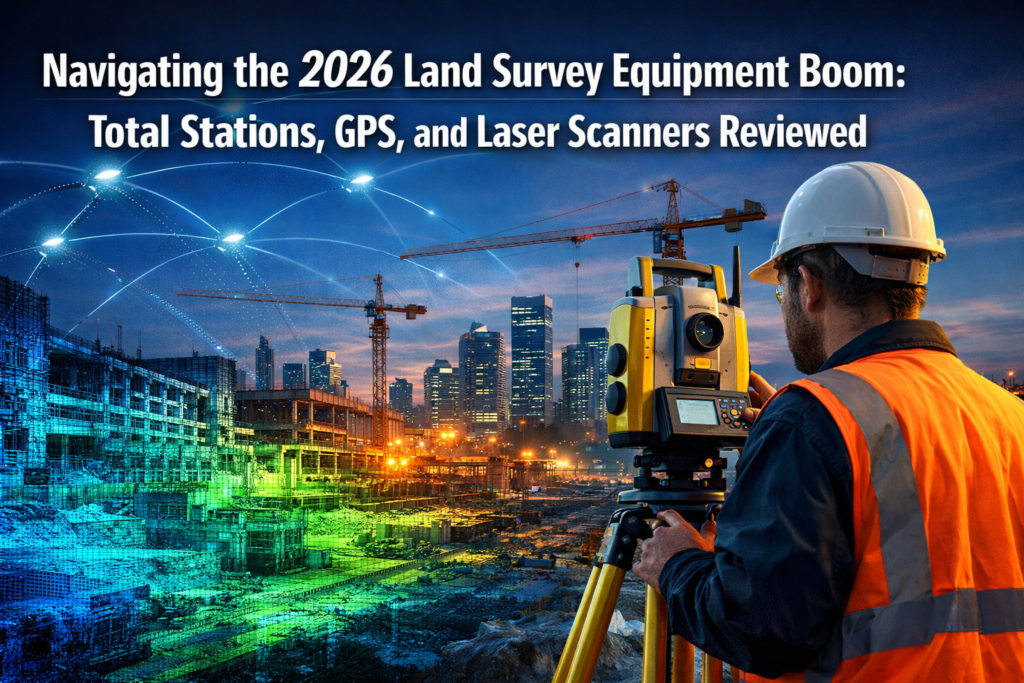 Navigating the 2026 Land Survey Equipment Boom: Total Stations, GPS, and Laser Scanners Reviewed