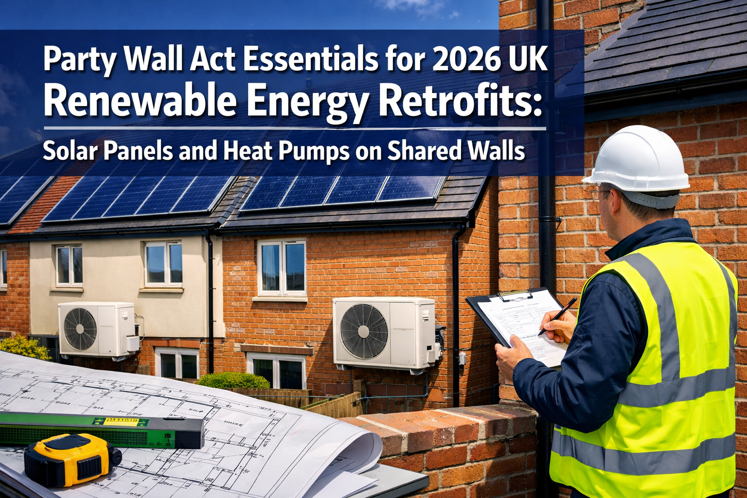 Party Wall Act Essentials for 2026 UK Renewable Energy Retrofits: Solar Panels and Heat Pumps on Shared Walls