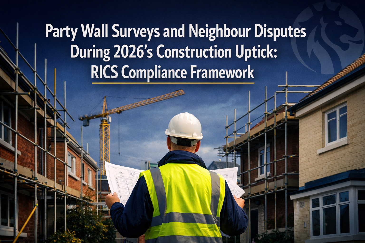 Party Wall Surveys and Neighbour Disputes During 2026’s Construction Uptick: RICS Compliance Framework