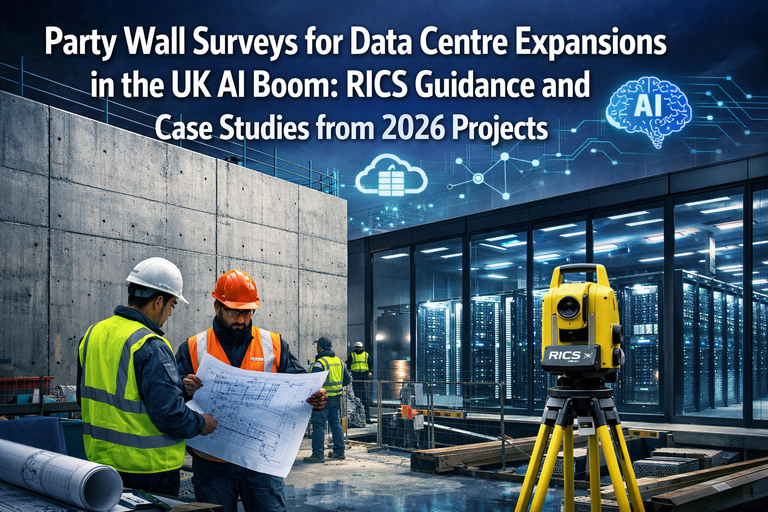 Party Wall Surveys for Data Centre Expansions in the UK AI Boom: RICS Guidance and Case Studies from 2026 Projects