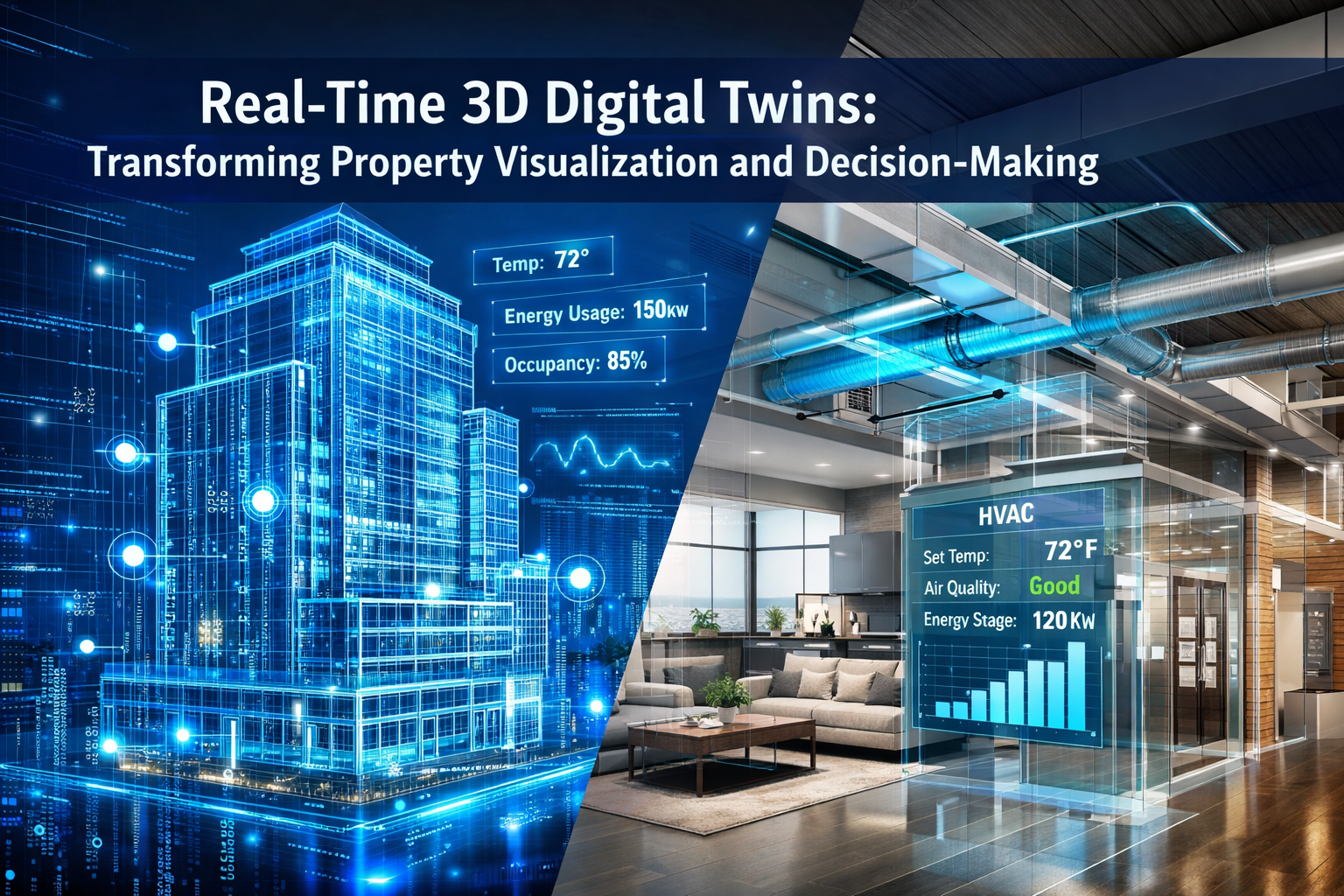 Real-Time 3D Digital Twins: Transforming Property Visualization and Decision-Making