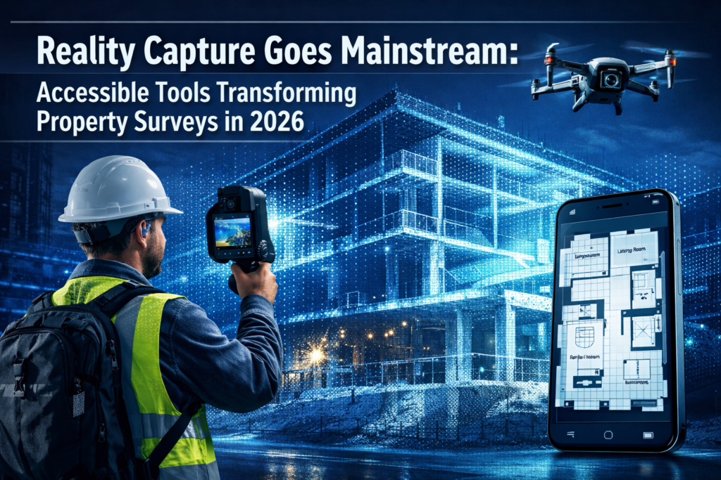 Reality Capture Goes Mainstream: Accessible Tools Transforming Property Surveys in 2026