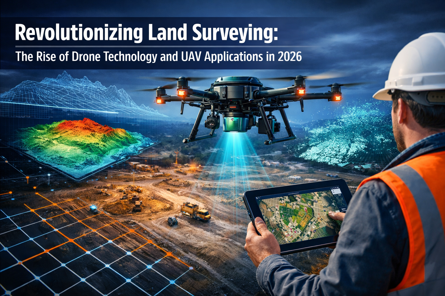 Revolutionizing Land Surveying: The Rise of Drone Technology and UAV Applications in 2026