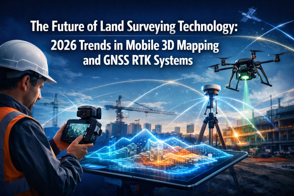 The Future of Land Surveying Technology: 2026 Trends in Mobile 3D Mapping and GNSS RTK Systems