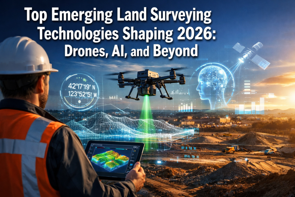 Top Emerging Land Surveying Technologies Shaping 2026: Drones, AI, and Beyond