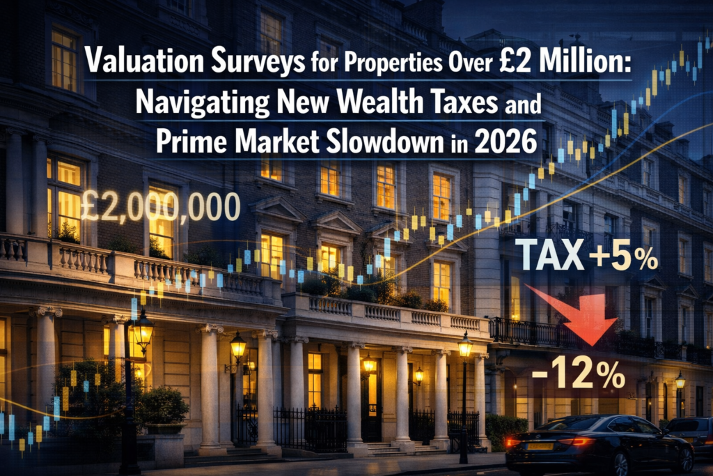 Valuation Surveys for Properties Over £2 Million: Navigating New Wealth Taxes and Prime Market Slowdown in 2026