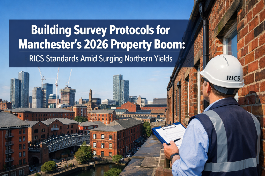 Building Survey Protocols for Manchester's 2026 Property Boom: RICS Standards Amid Surging Northern Yields