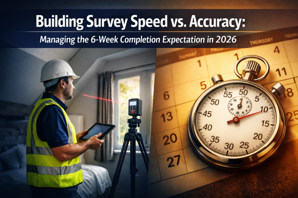 Building Survey Speed vs. Accuracy: Managing the 6-Week Completion Expectation in 2026