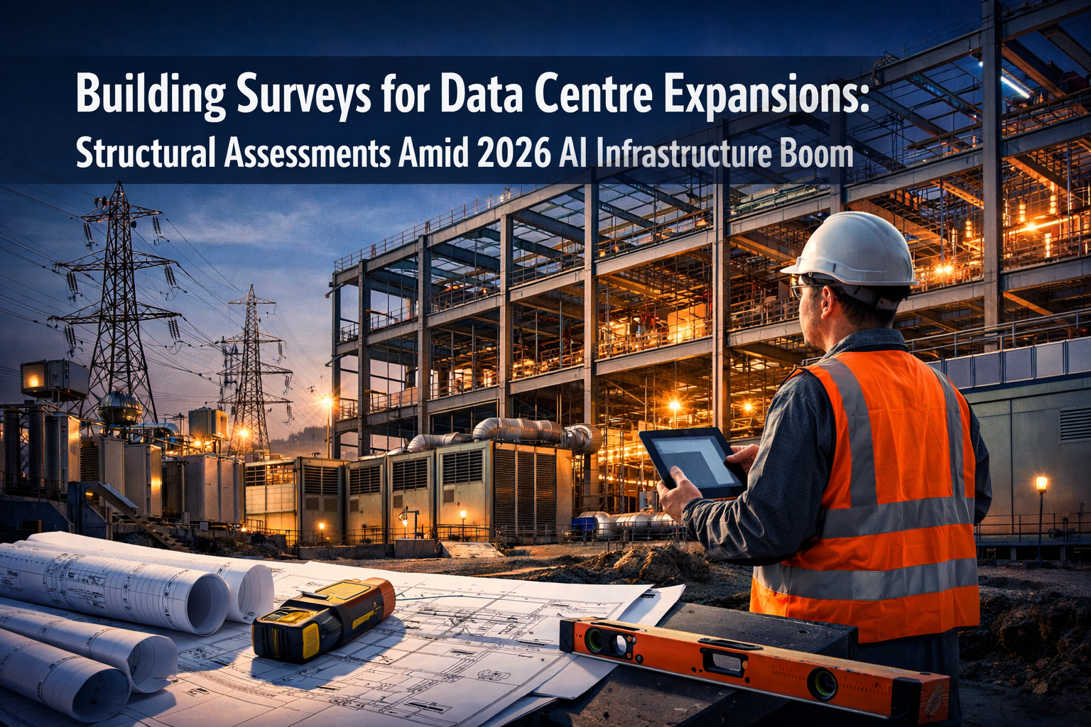 Building Surveys for Data Centre Expansions: Structural Assessments Amid 2026 AI Infrastructure Boom