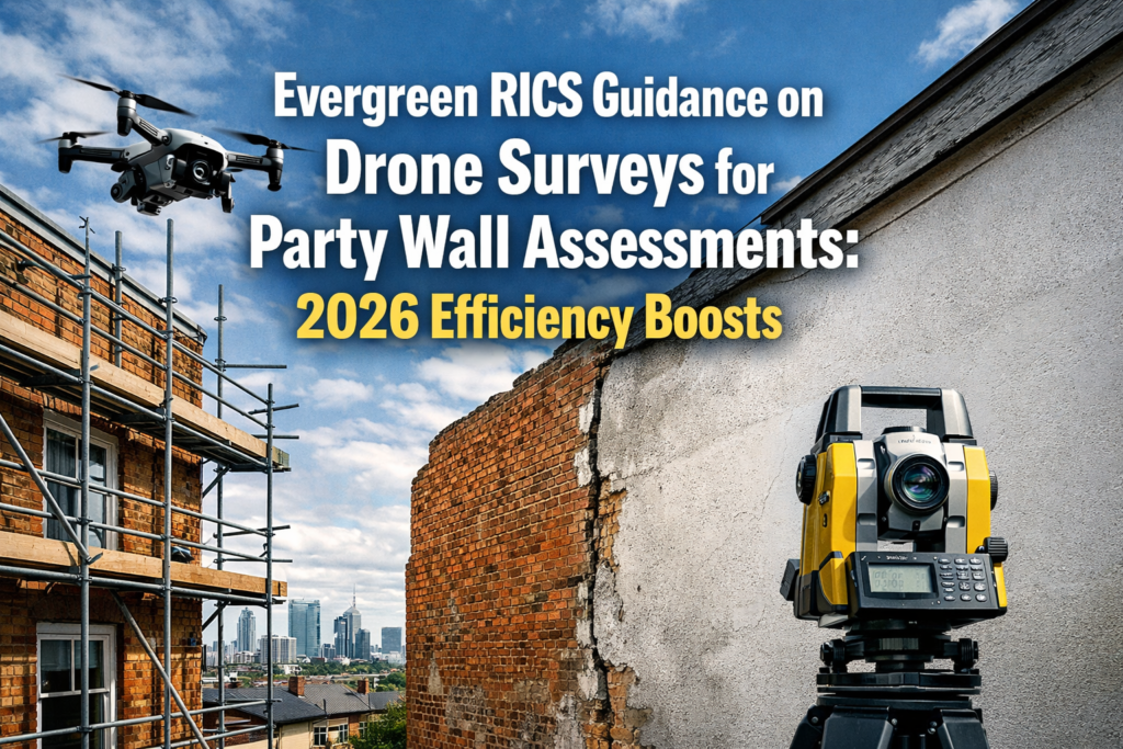Evergreen RICS Guidance on Drone Surveys for Party Wall Assessments: 2026 Efficiency Boosts