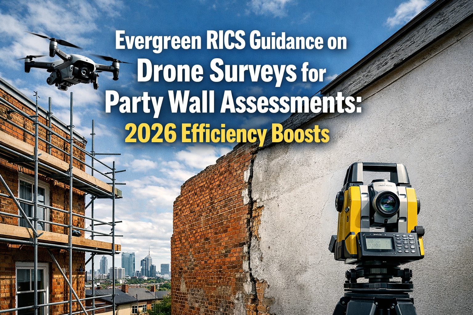 Evergreen RICS Guidance on Drone Surveys for Party Wall Assessments: 2026 Efficiency Boosts