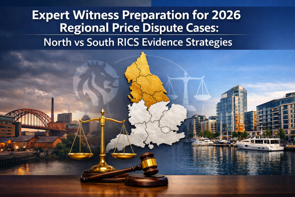 Expert Witness Preparation for 2026 Regional Price Dispute Cases: North vs South RICS Evidence Strategies