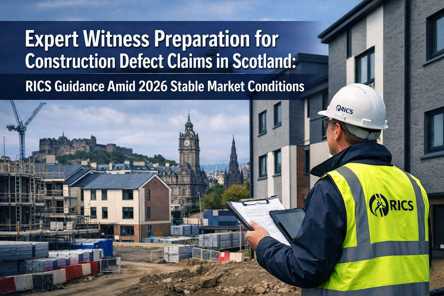 Expert Witness Preparation for Construction Defect Claims in Scotland: RICS Guidance Amid 2026 Stable Market Conditions