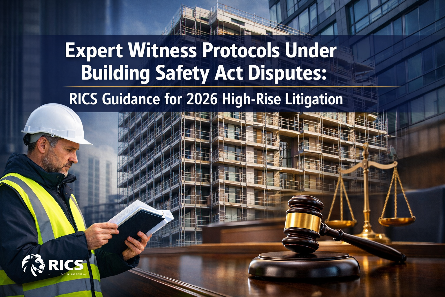 Expert Witness Protocols Under Building Safety Act Disputes: RICS Guidance for 2026 High-Rise Litigation