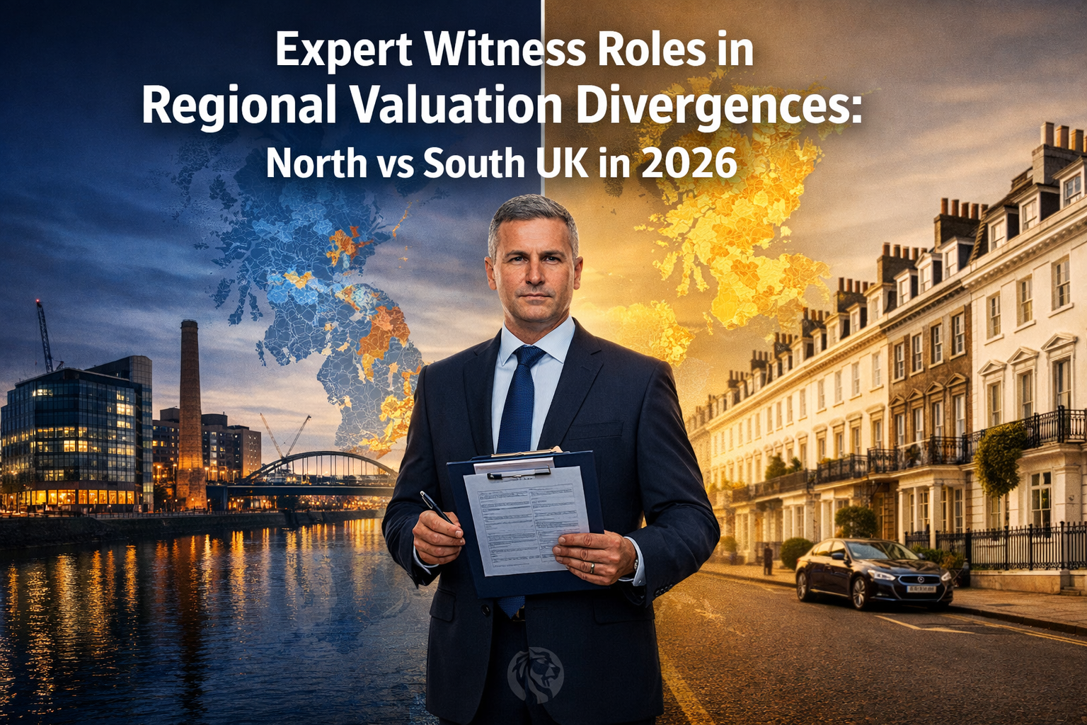 Expert Witness Roles in Regional Valuation Divergences: North vs South UK in 2026