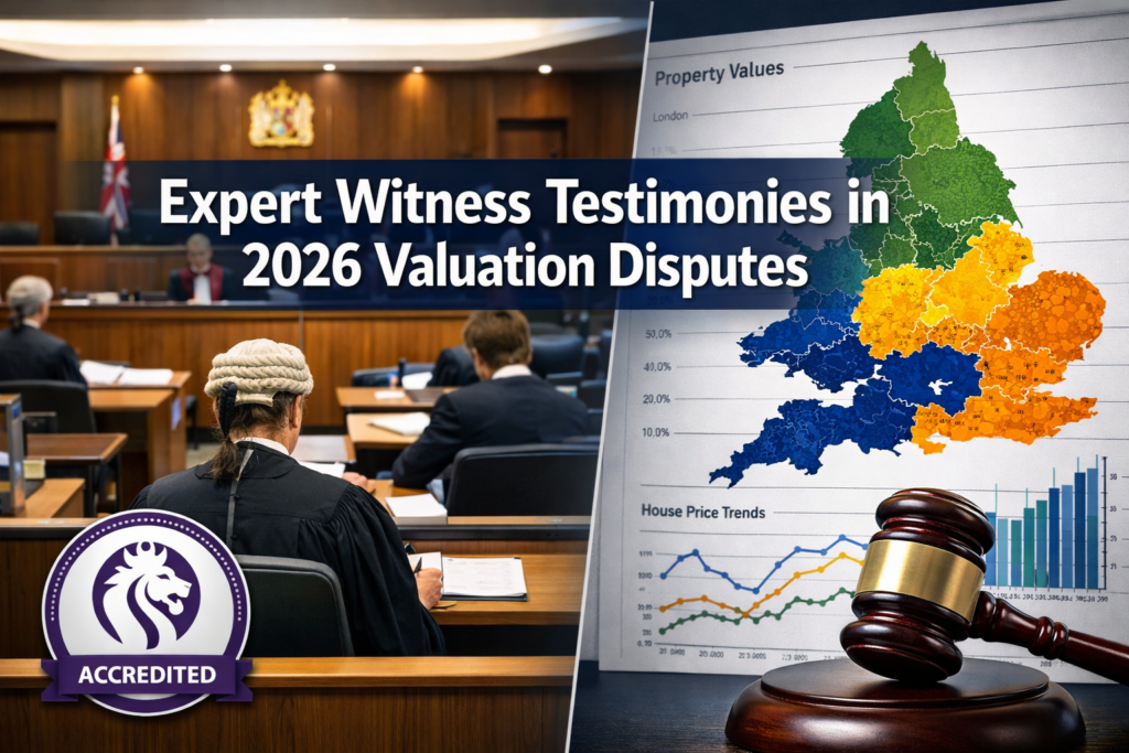 Expert Witness Testimonies in 2026 Valuation Disputes: RICS Strategies Amid Stabilising House Prices and Regional Divides