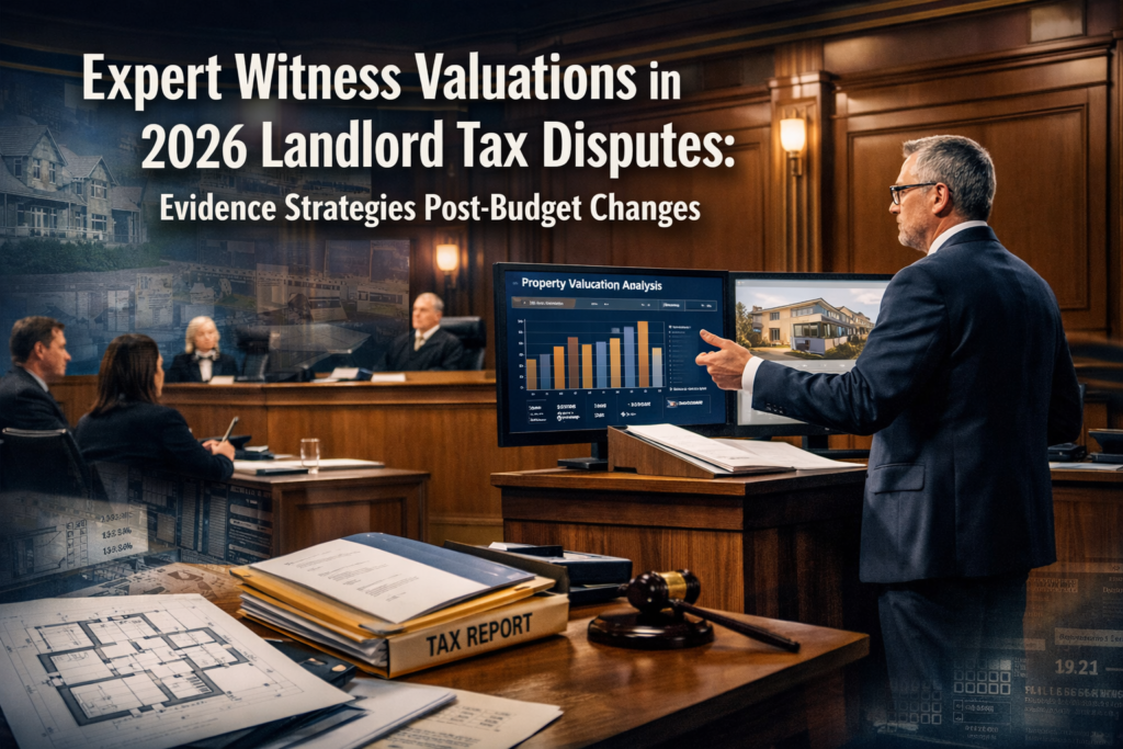 Expert Witness Valuations in 2026 Landlord Tax Disputes: Evidence Strategies Post-Budget Changes