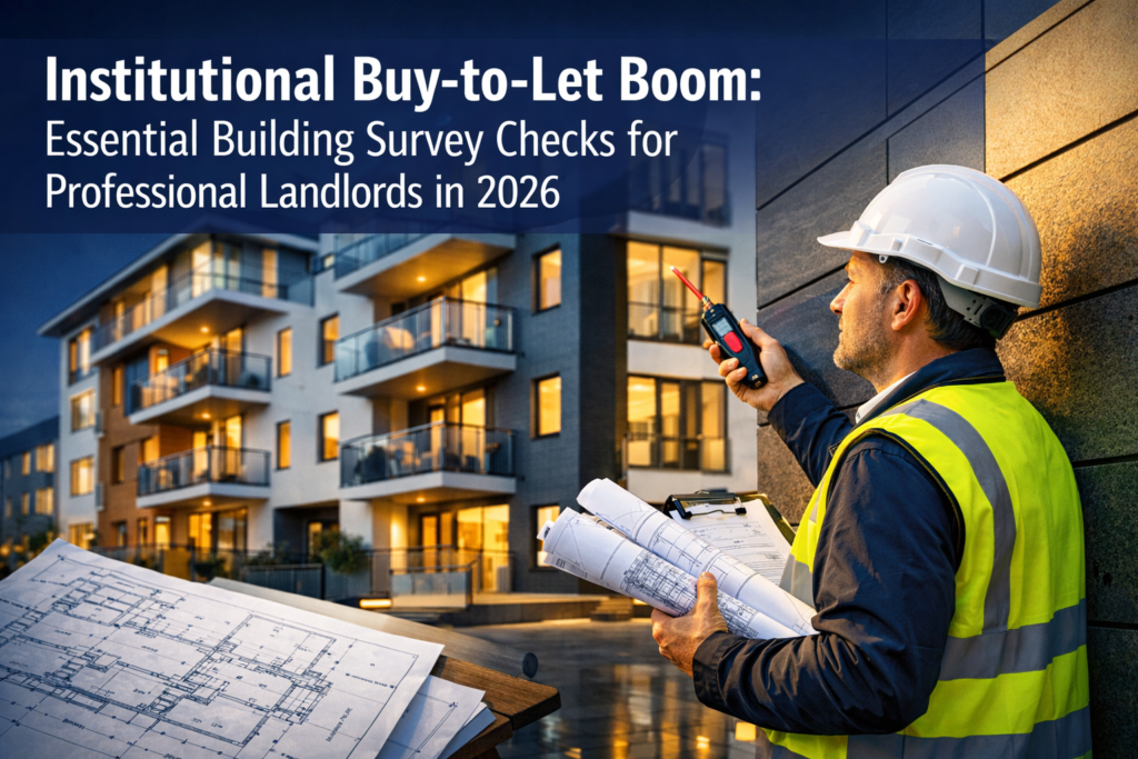 Institutional Buy-to-Let Boom: Essential Building Survey Checks for Professional Landlords in 2026