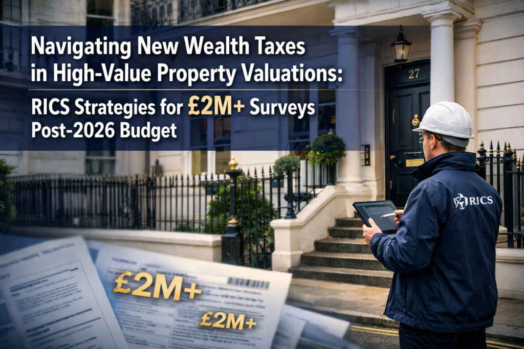 Navigating New Wealth Taxes in High-Value Property Valuations: RICS Strategies for £2M+ Surveys Post-2026 Budget