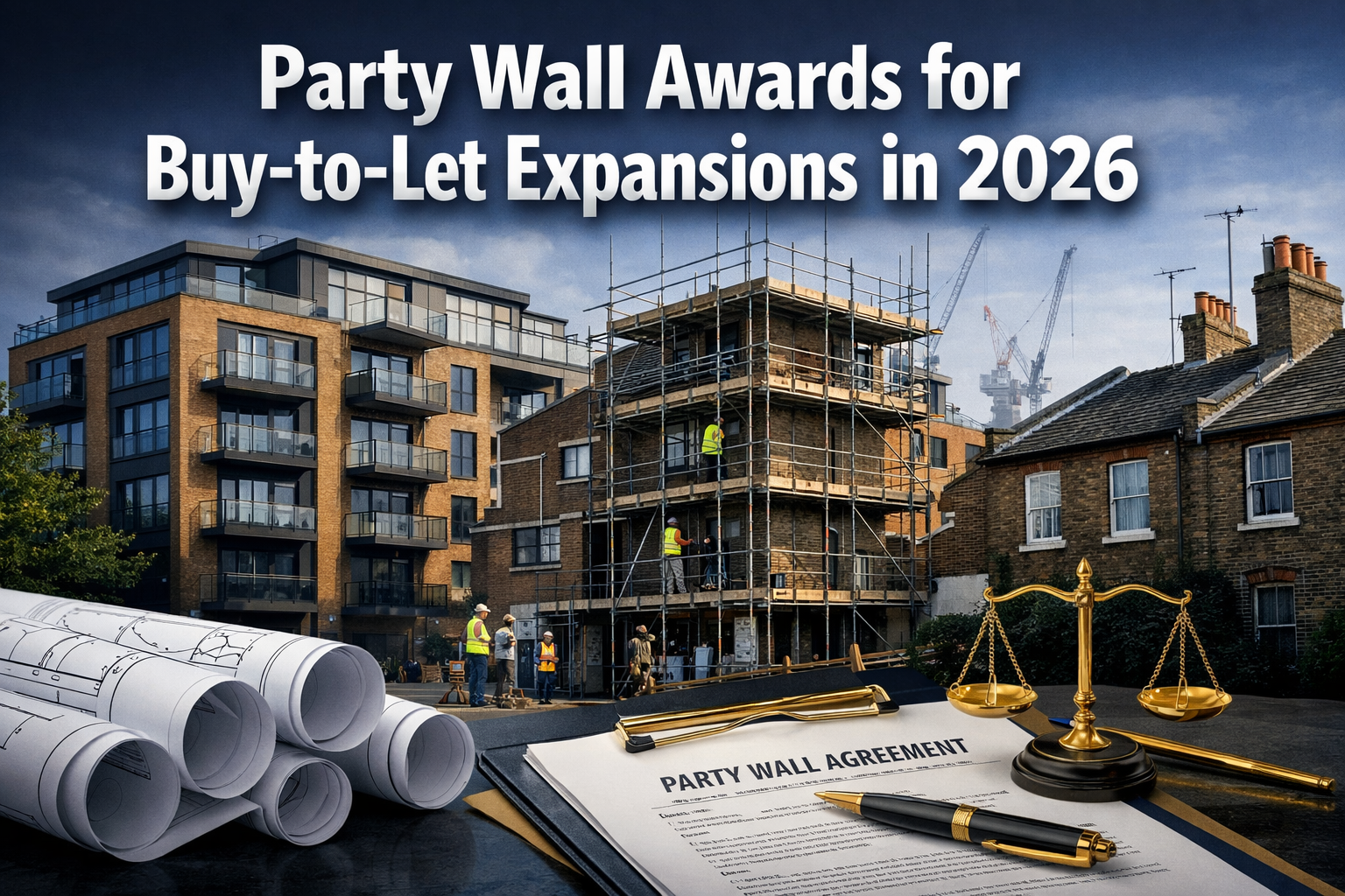 Party Wall Awards for Buy-to-Let Expansions in 2026: Protocols Amid Institutional Landlord Surge