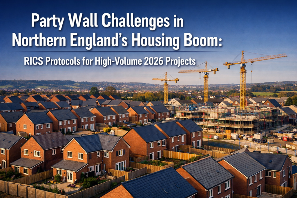 Party Wall Challenges in Northern England's Housing Boom: RICS Protocols for High-Volume 2026 Projects