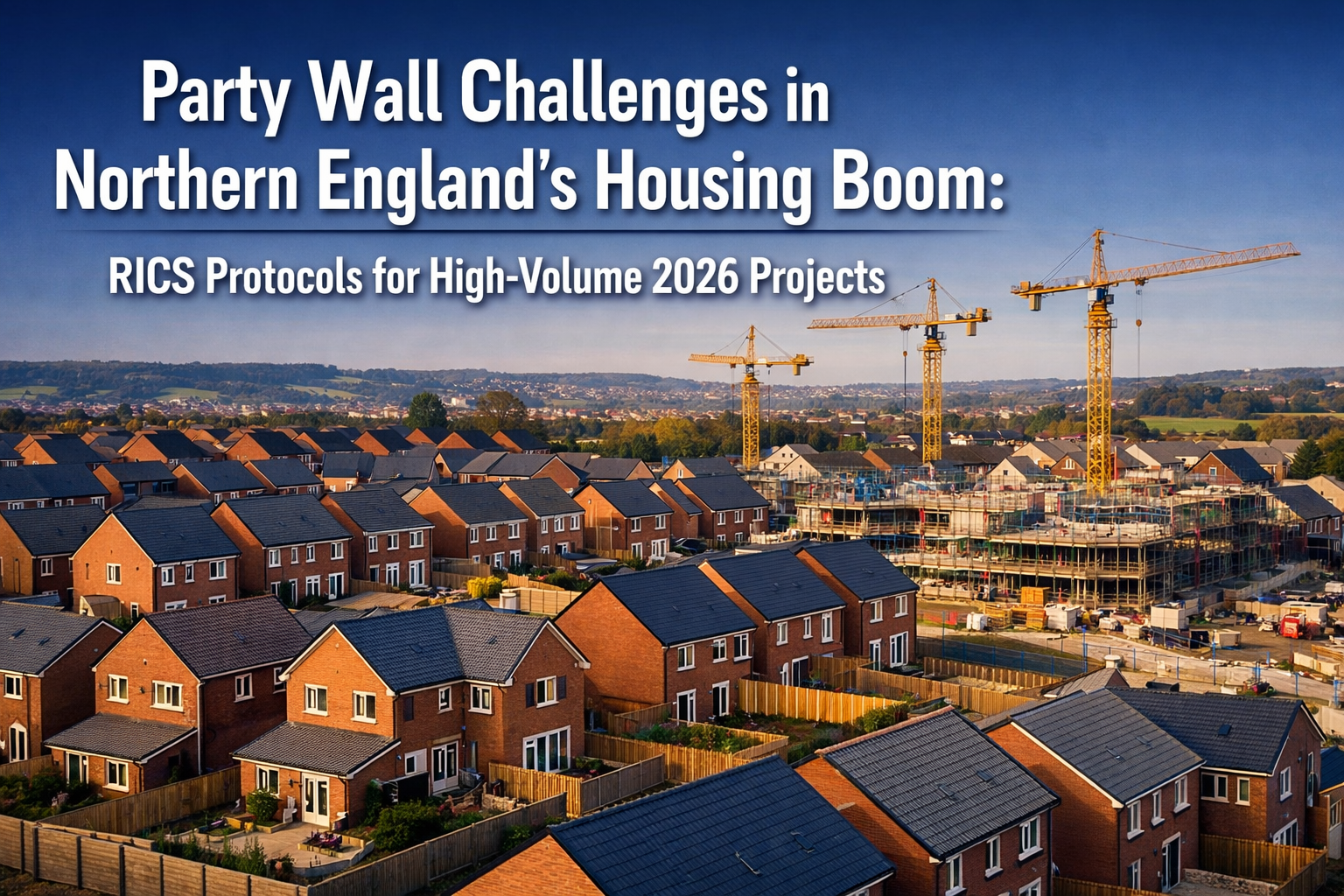 Party Wall Challenges in Northern England's Housing Boom: RICS Protocols for High-Volume 2026 Projects