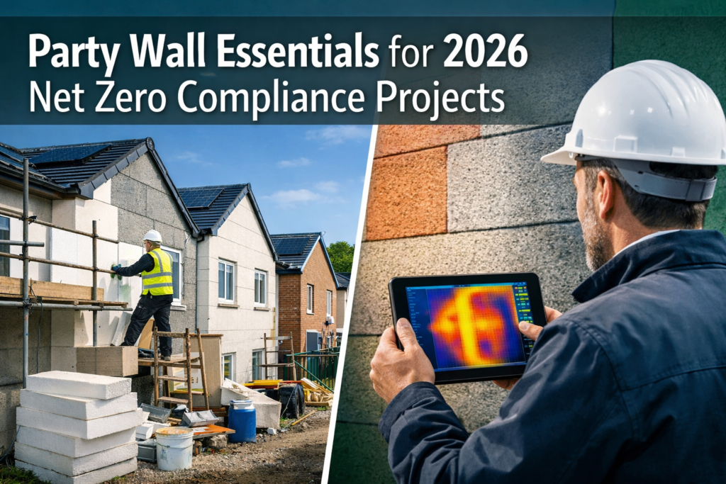 Party Wall Essentials for 2026 Net Zero Compliance Projects: Surveyor Checklists for EPC Retrofit Disputes