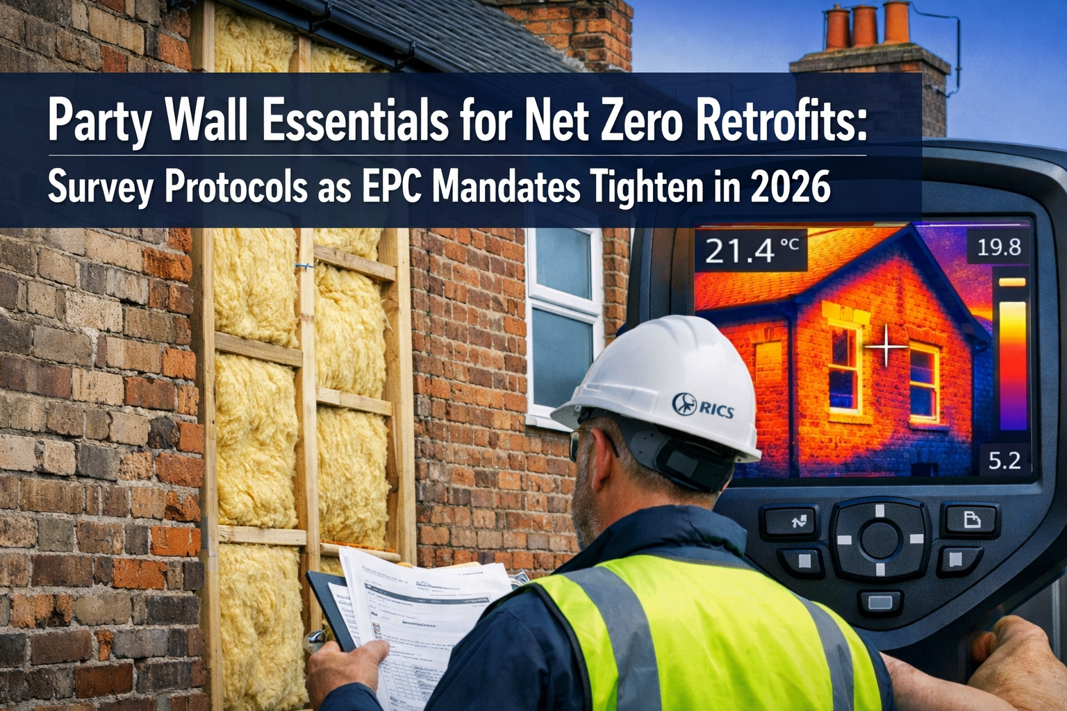 Party Wall Essentials for Net Zero Retrofits: Survey Protocols as EPC Mandates Tighten in 2026