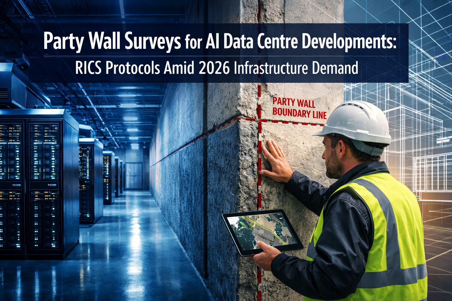Party Wall Surveys for AI Data Centre Developments: RICS Protocols Amid 2026 Infrastructure Demand