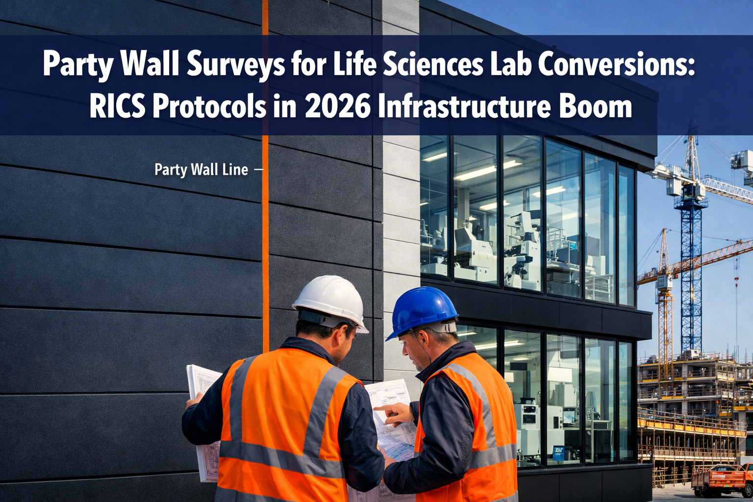 Party Wall Surveys for Life Sciences Lab Conversions: RICS Protocols in 2026 Infrastructure Boom