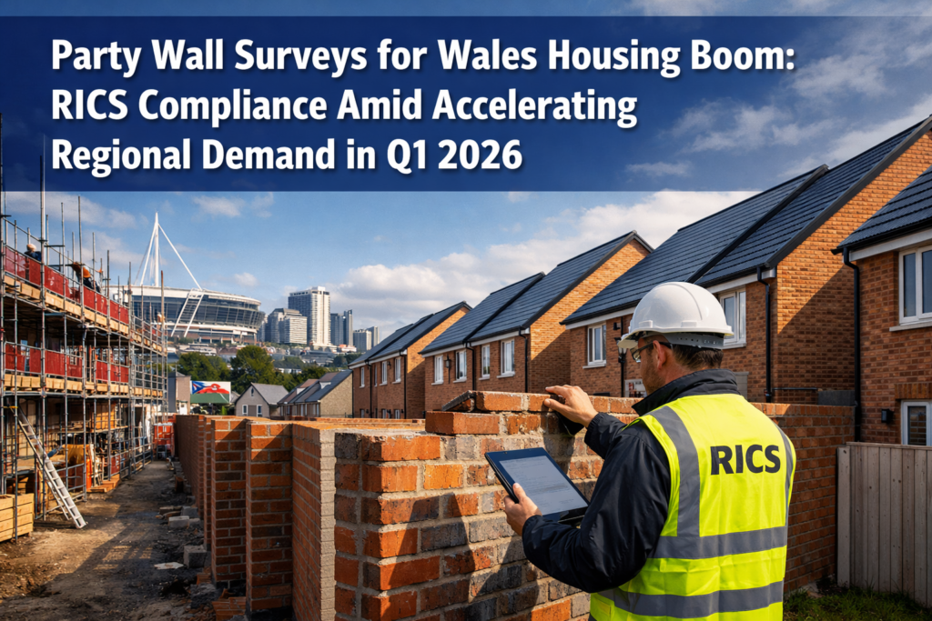 Party Wall Surveys for Wales Housing Boom: RICS Compliance Amid Accelerating Regional Demand in Q1 2026