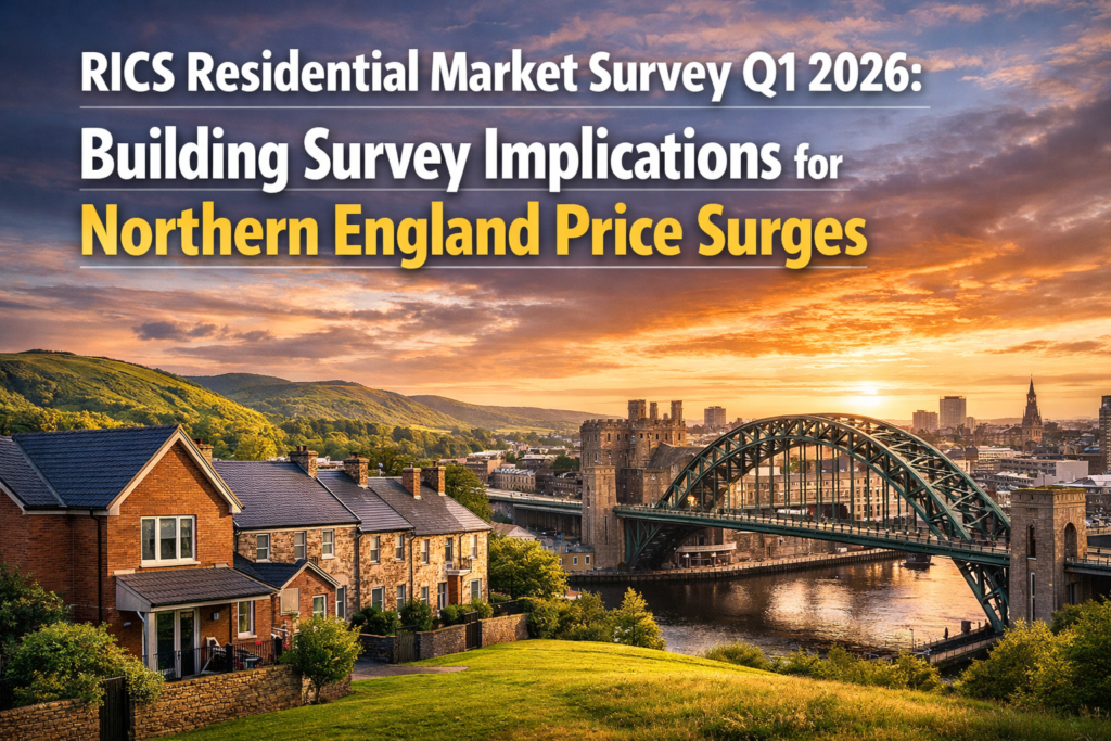 RICS Residential Market Survey Q1 2026: Building Survey Implications for Northern England Price Surges