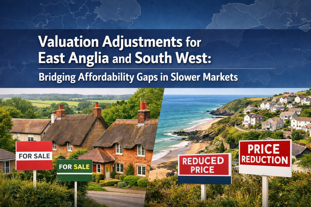Valuation Adjustments for East Anglia and South West Lagging Recovery: Bridging Affordability Gaps in Slower Markets