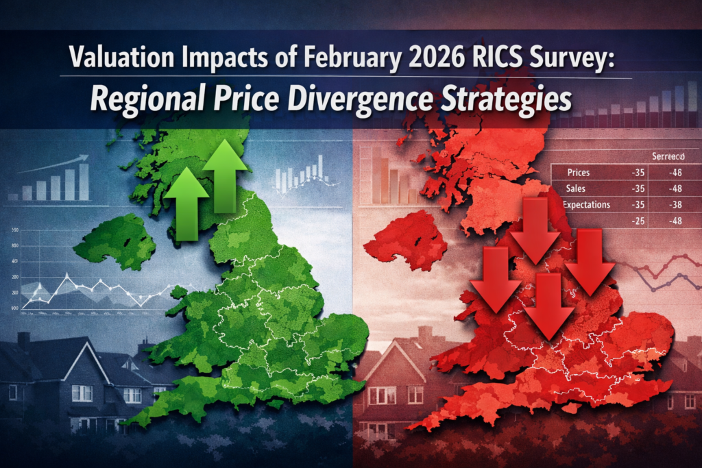 Valuation Impacts of February 2026 RICS Survey: Strategies for Regional Price Divergence in UK Markets