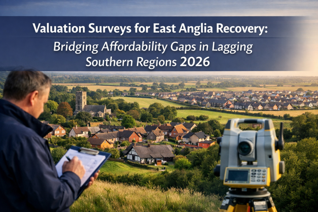 Valuation Surveys for East Anglia Recovery: Bridging Affordability Gaps in Lagging Southern Regions 2026