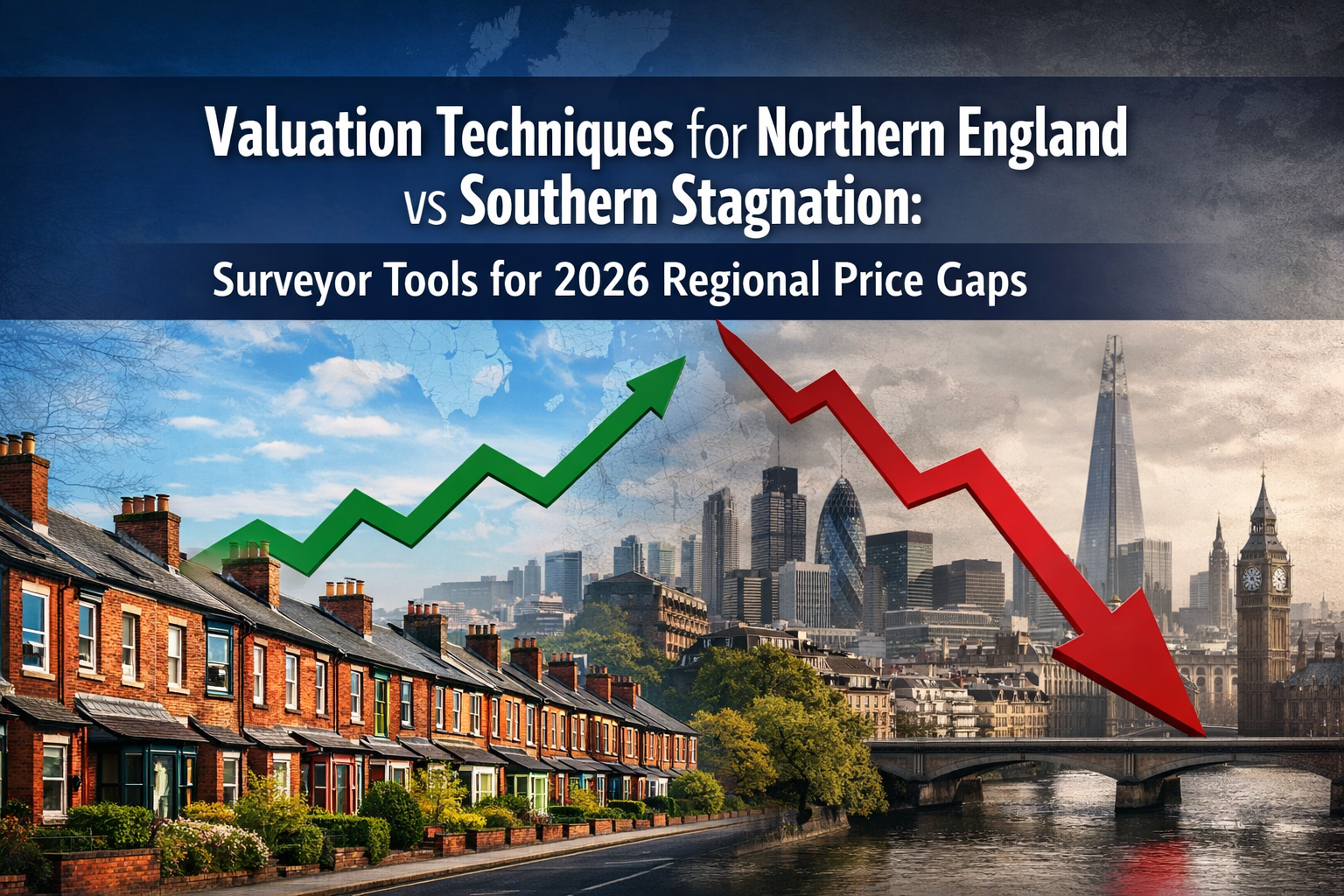 Valuation Techniques for Northern England vs Southern Stagnation: Surveyor Tools for 2026 Regional Price Gaps